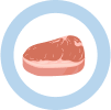 肉のアイコン
